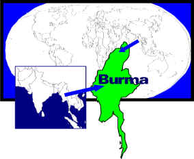 Map of Burma